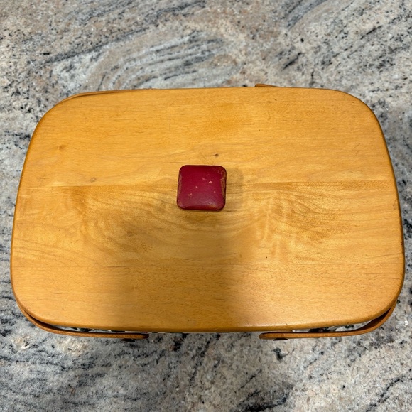 Vintage Longaberger 1996 Holiday Cheer Basket - Picture 2 of 16